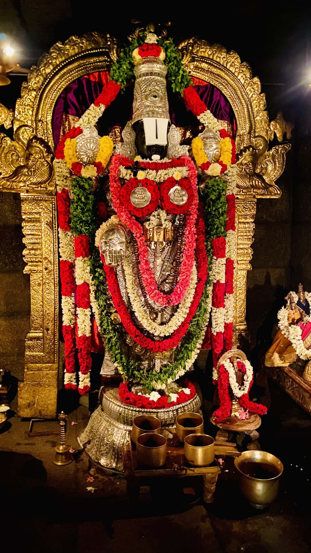 Lord_ Balaji_ Floral_ Decoration