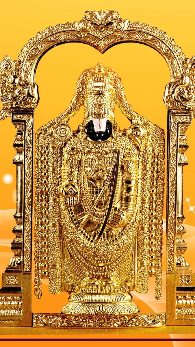 Lord Balaji Golden Idol