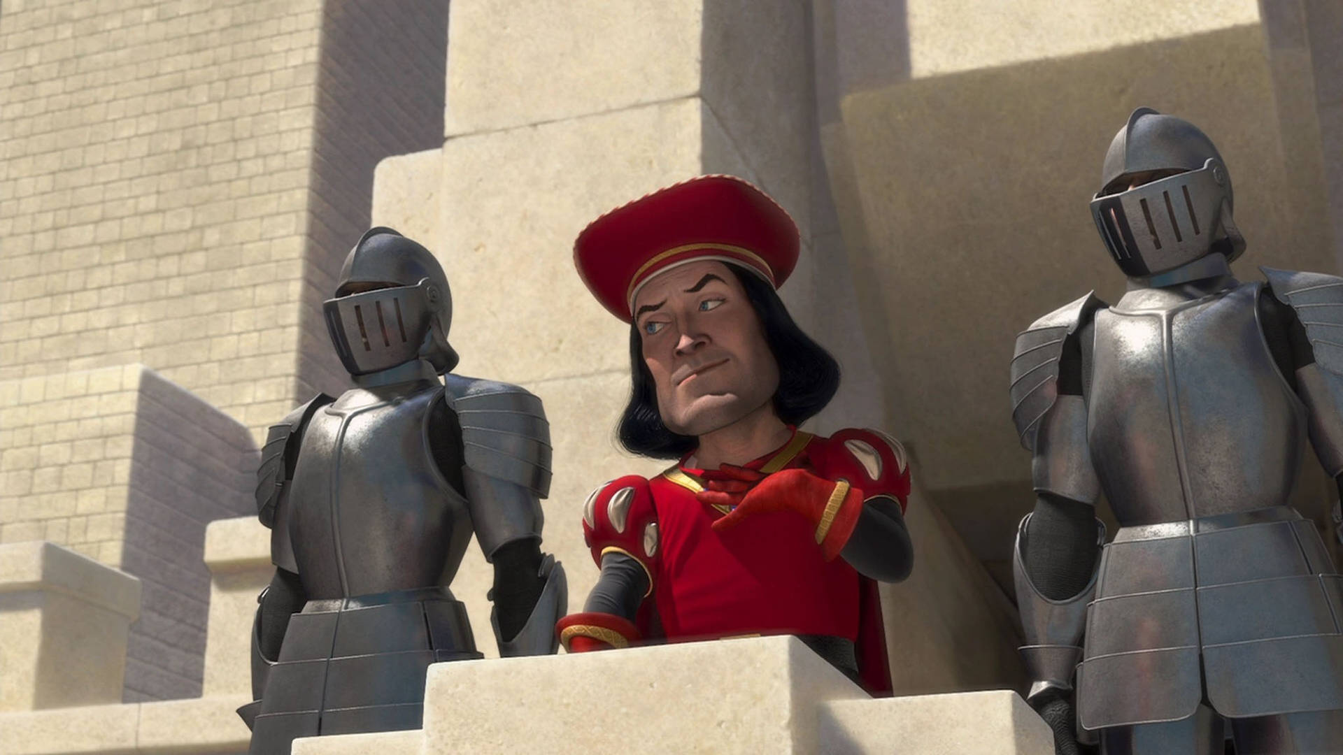 Lord Farquaad And Duloc Guards Background