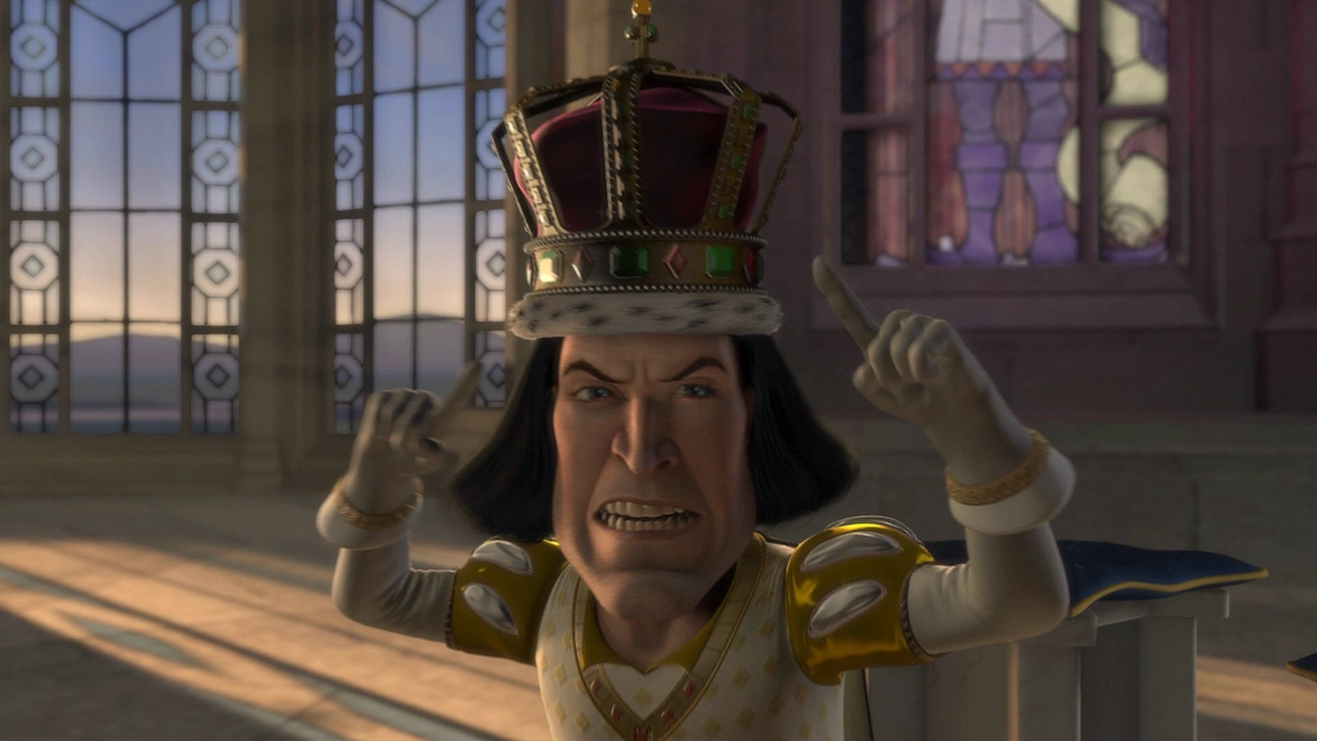 Lord Farquaad Crown Background