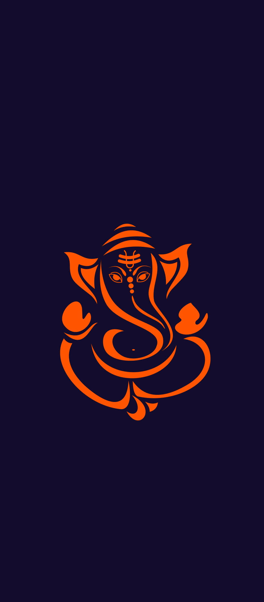 Lord Ganesha Icon Iphone Background