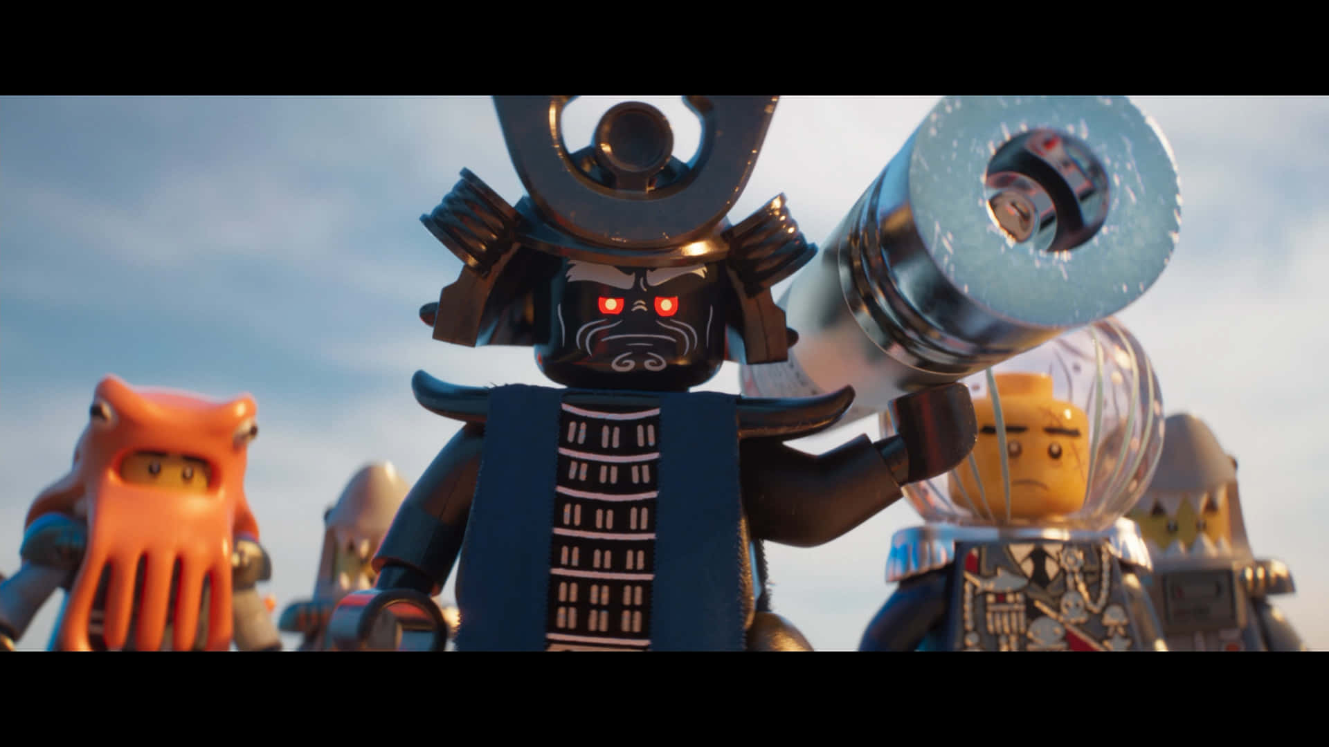 Lord Garmadon Holding Bazooka The Lego Ninjago Movie