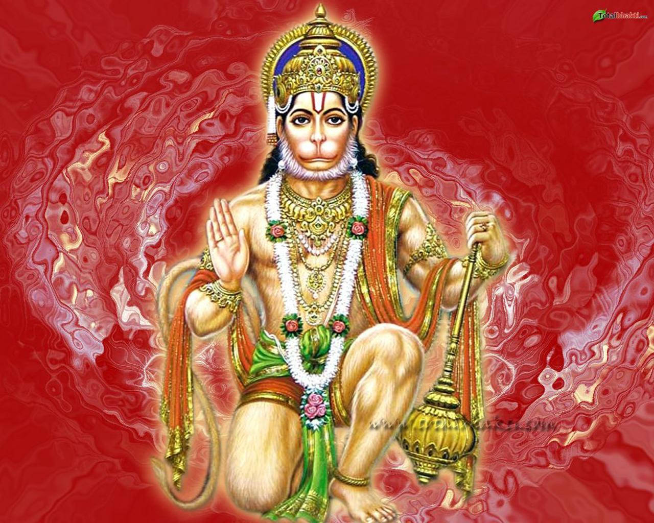 Lord Hanuman 3d Art