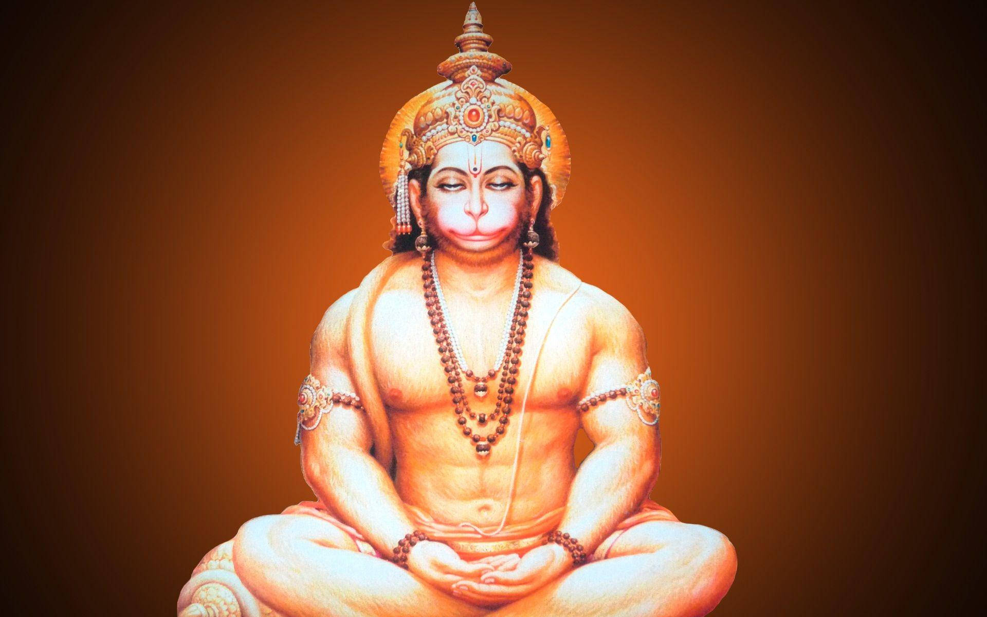 Lord Hanuman Meditating Hd