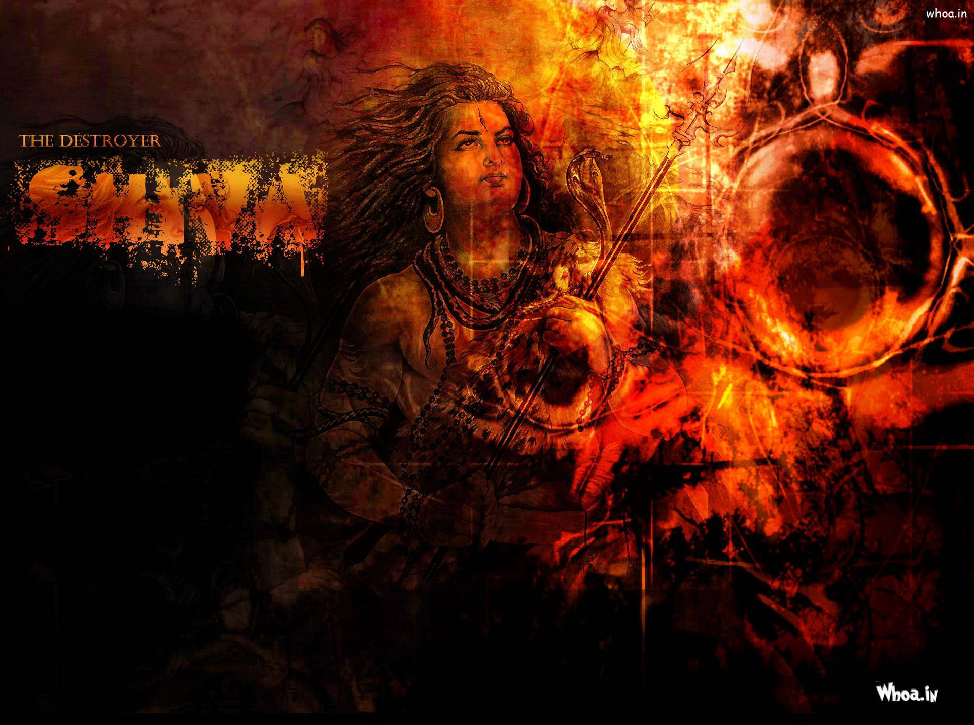 Lord Shiva 4k The Destroyer Background