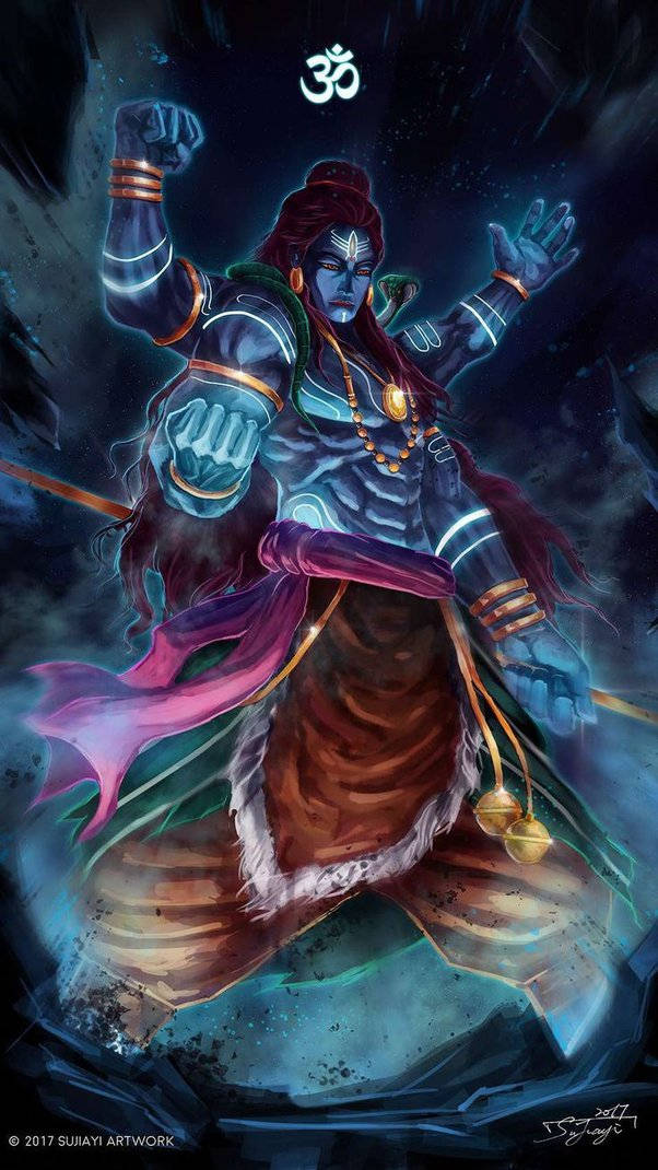 Lord Shiva Angry Neelkanth