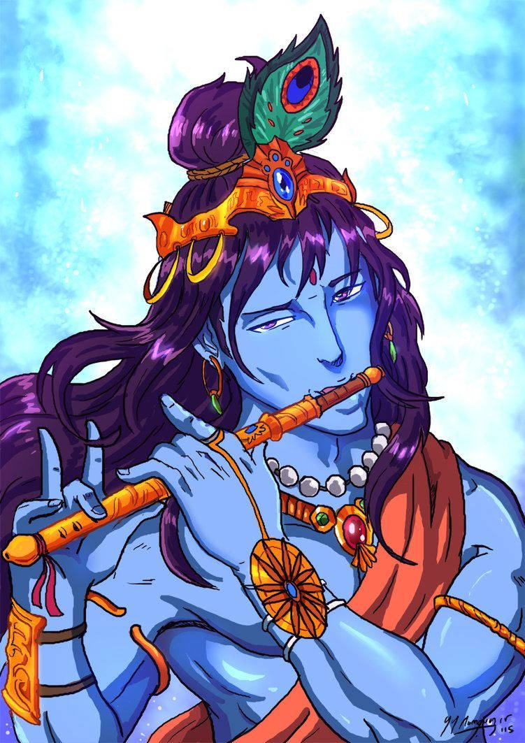 Lord Shiva In Furious Form Artwork