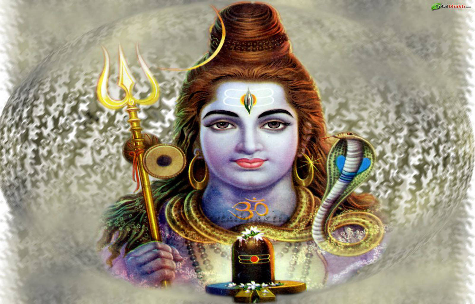 Lord Shiva Retro Portrait