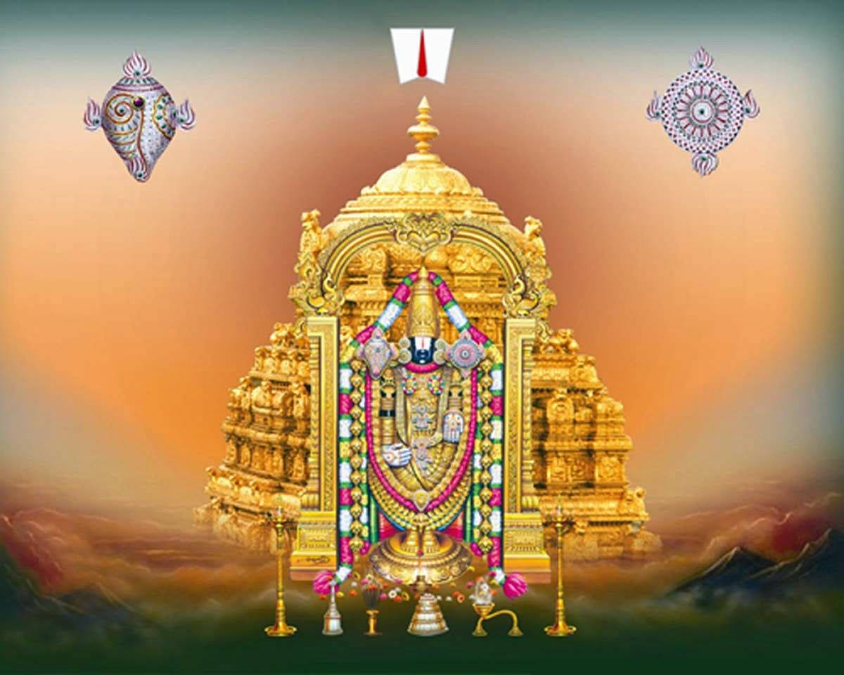 Lord Venkateswara Floating Images Background