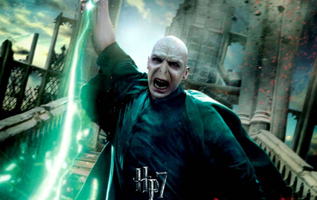 Lord Voldemort Avada Kedavra Spell Background