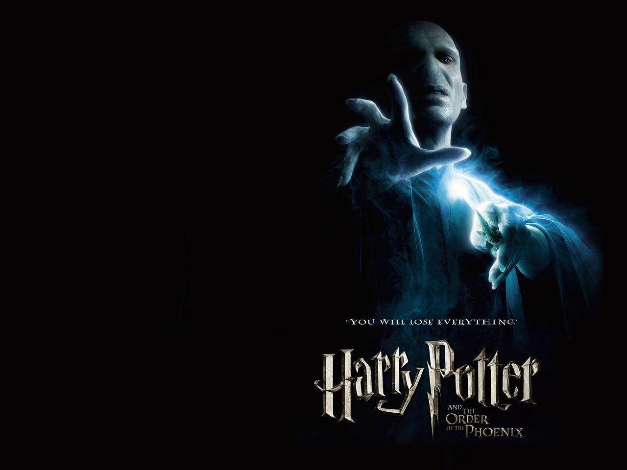 Lord Voldemort Black Background Background