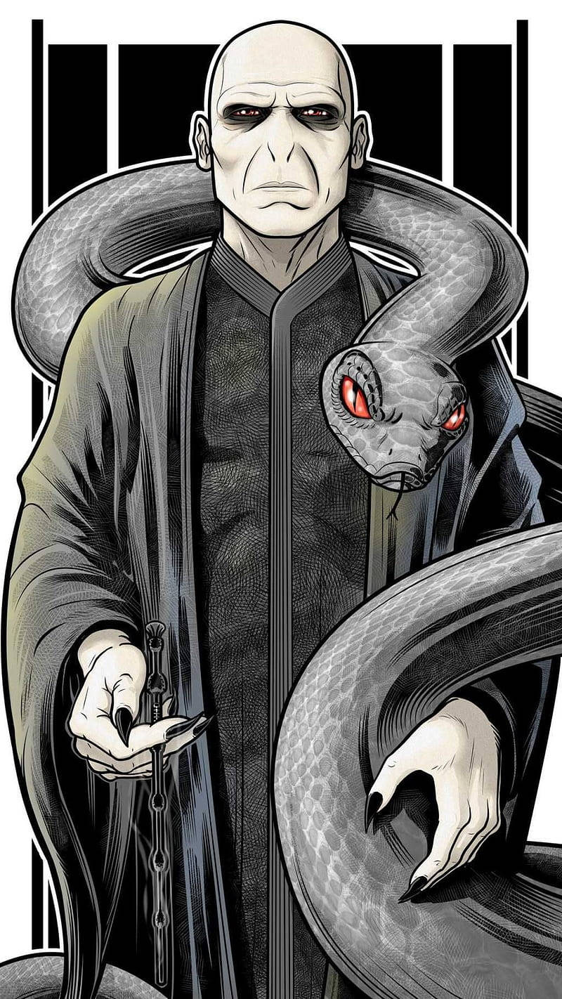 Lord Voldemort Snake Nagini Background