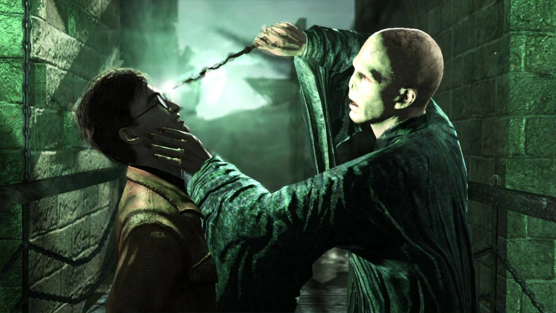 Lord Voldemort Vs. Harry Potter Background