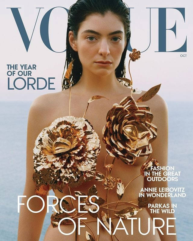 Lorde Vogue Magazine Cover