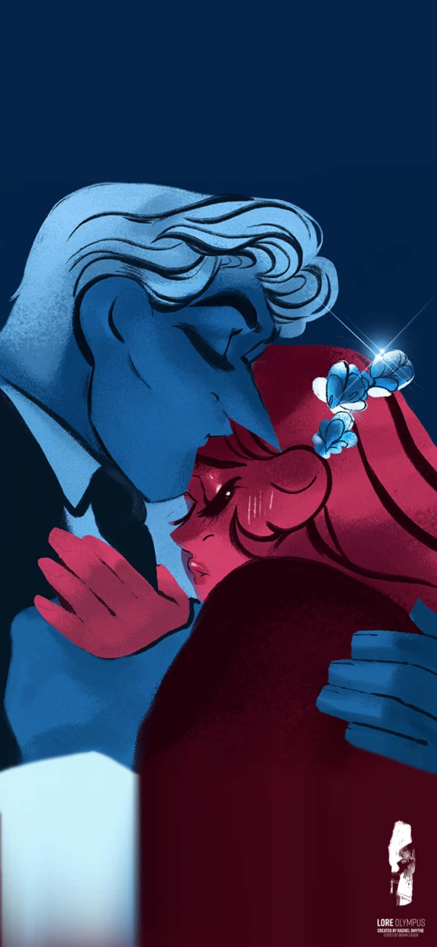 Lore Olympus Webtoon Hugging