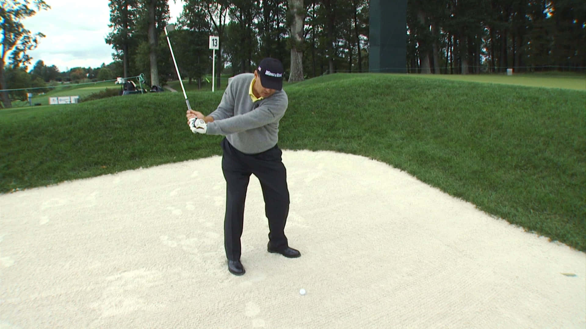 Loren Roberts Bunker Play Swing Tutorial Background