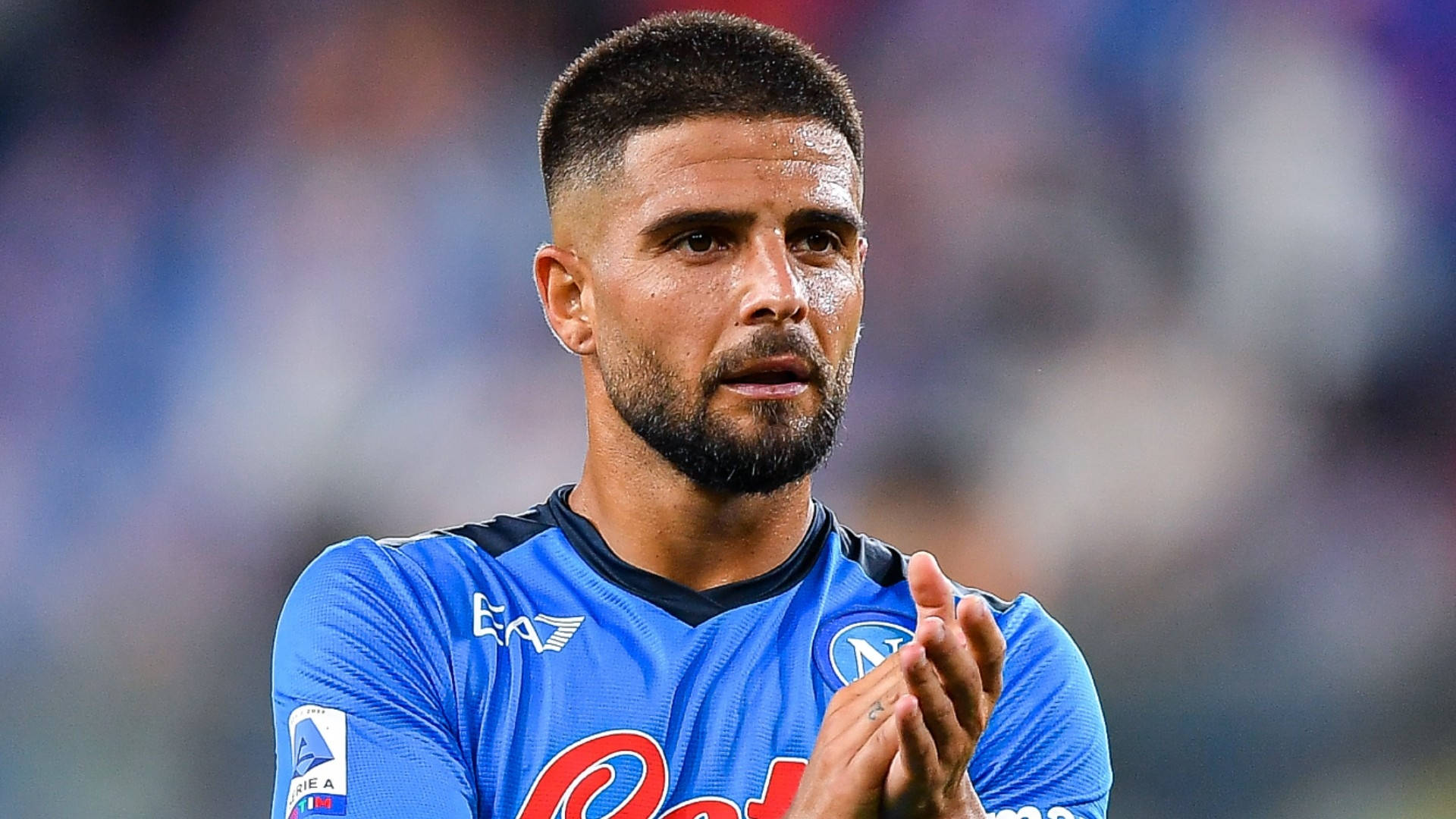 Lorenzo Insigne S.s.c. Napoli Clapping Photography Background