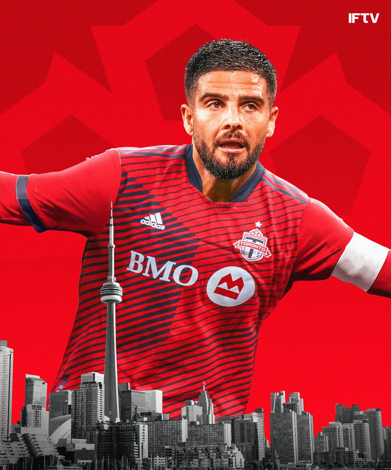 Lorenzo Insigne Toronto Fc Digital Collage Background