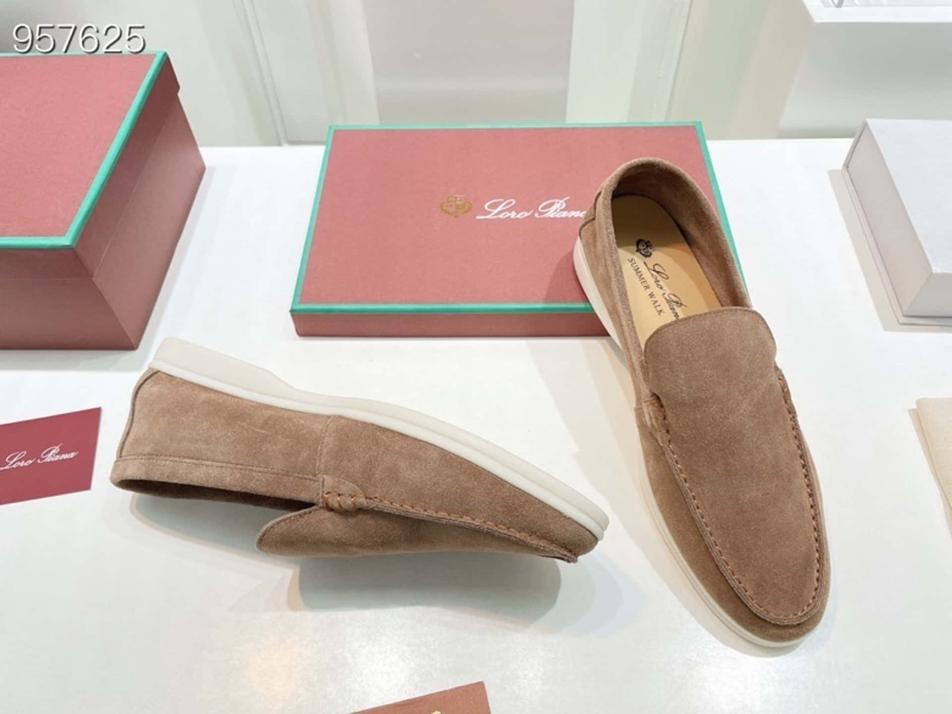 Loro Piana Summer Loafers Background