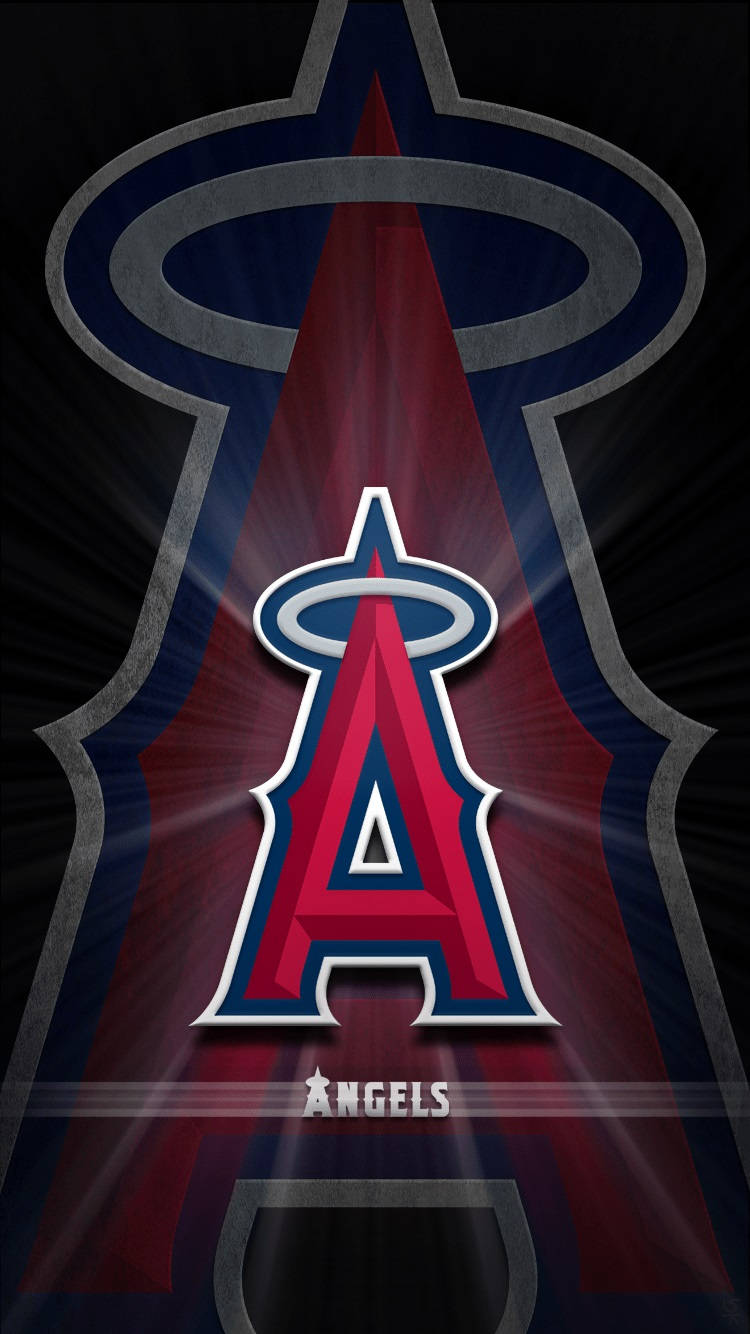 Los Angeles Angels Duplicate Logo Background