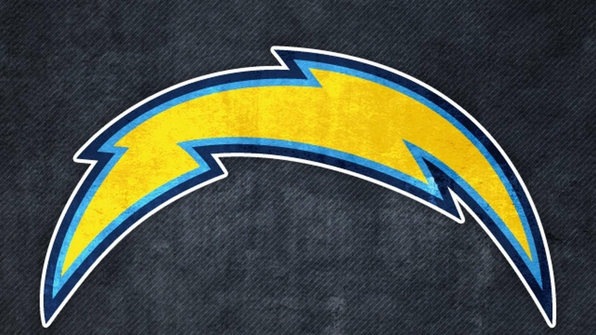 Los Angeles Chargers Colorful Logo Background