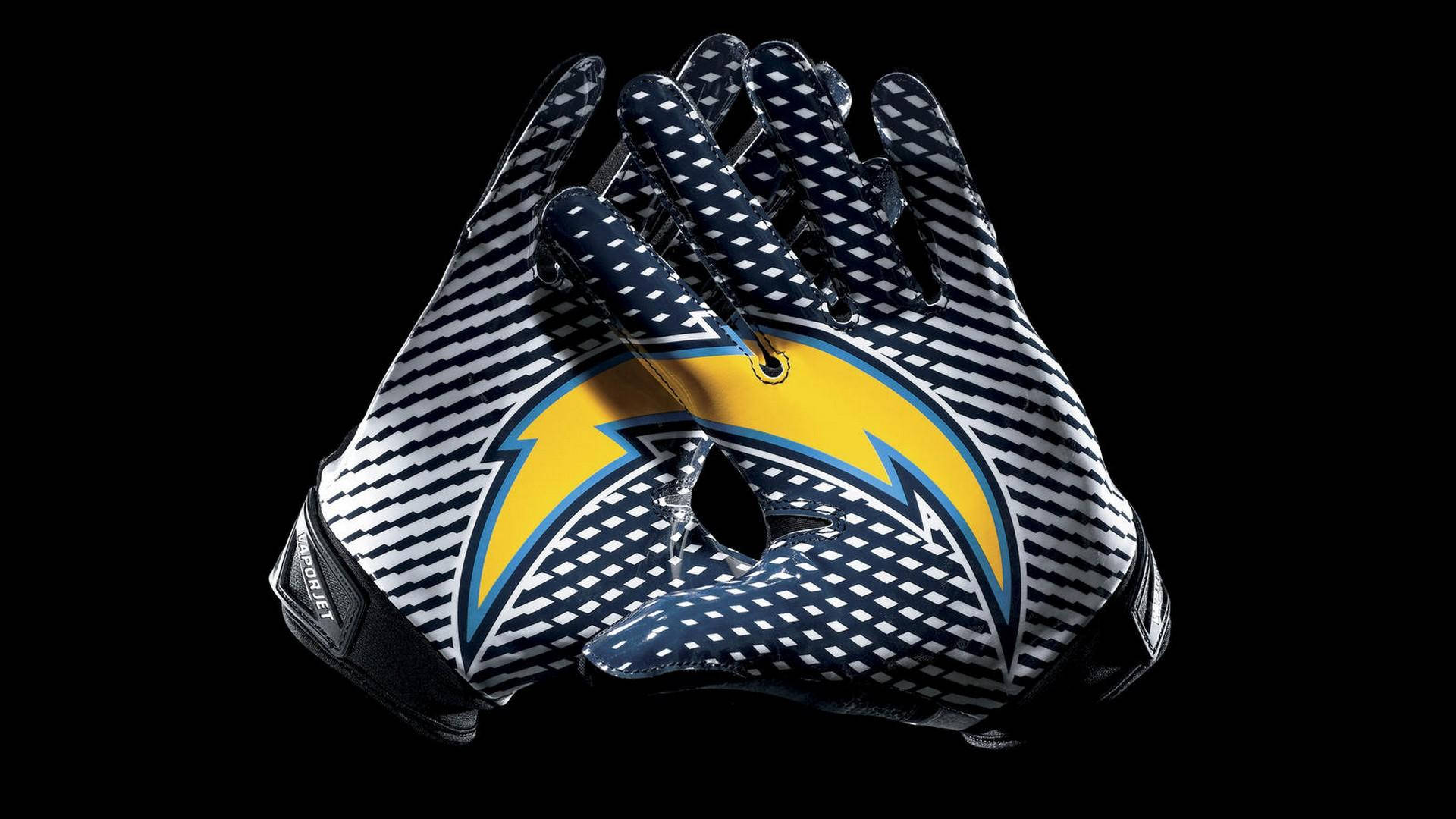 Los Angeles Chargers Hand Art