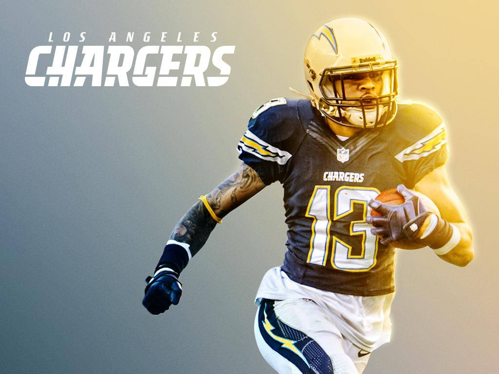 Los Angeles Chargers Keenan Allen Illustration