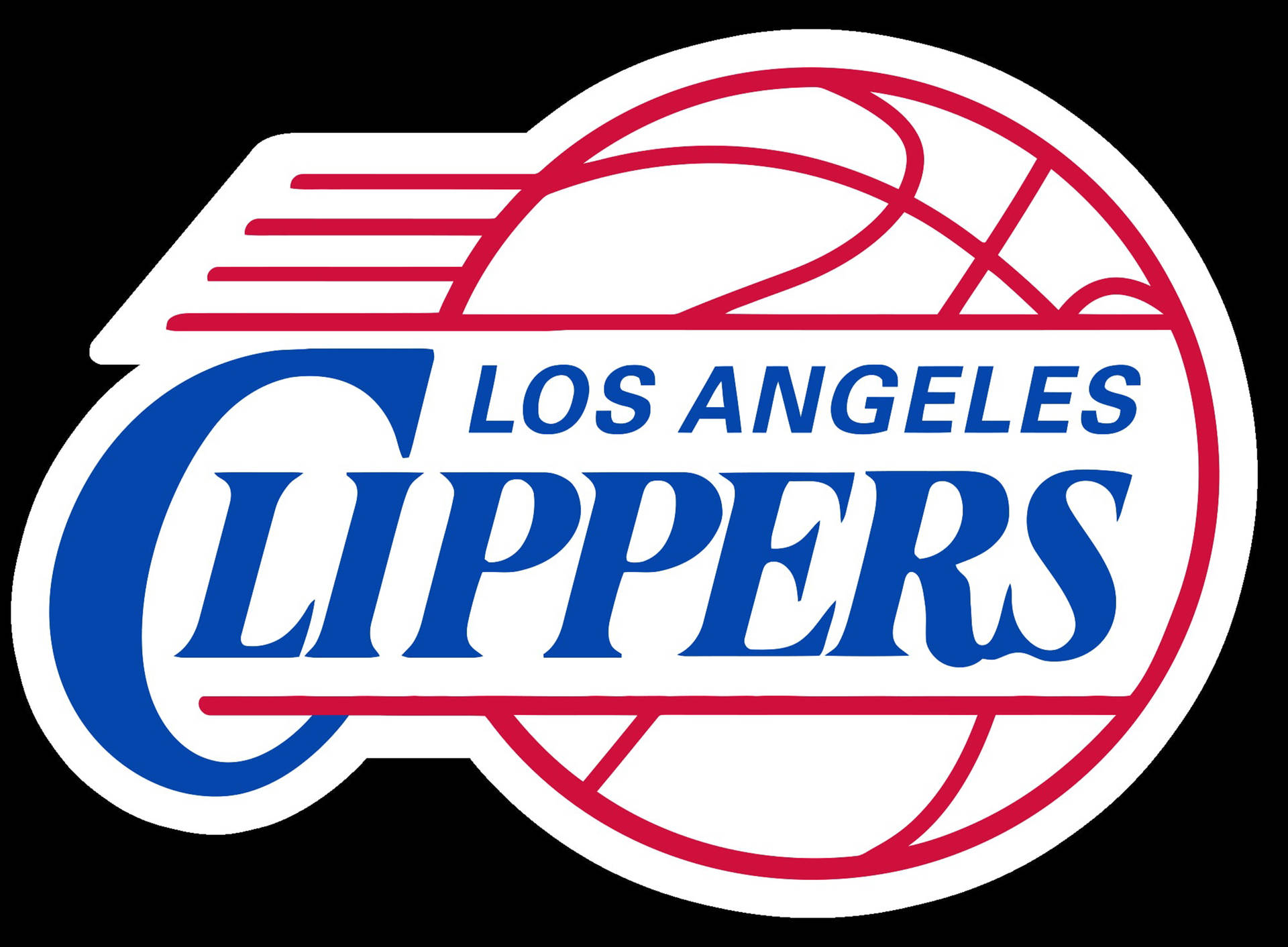 Los Angeles Clippers 2010 Black Background Background