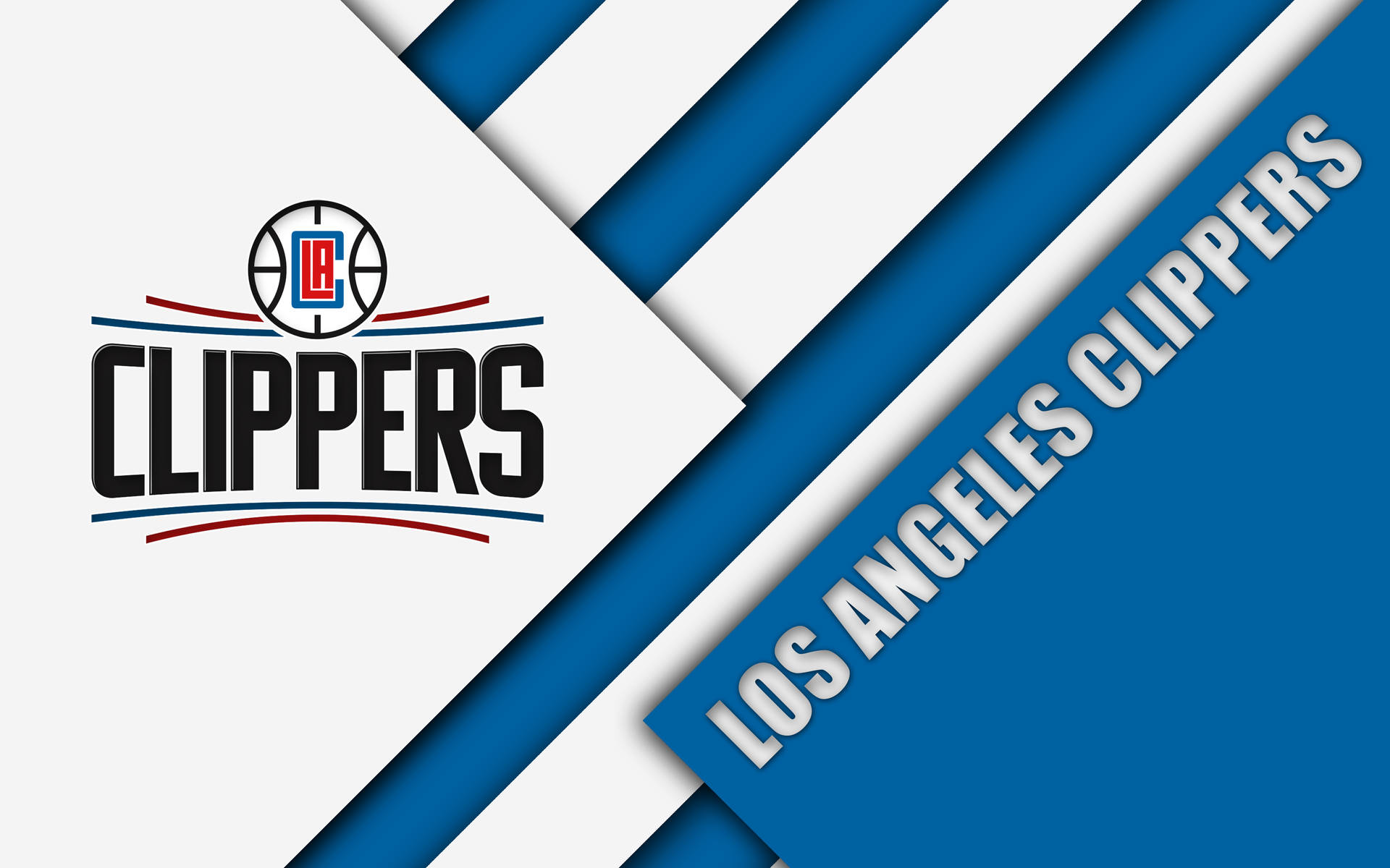 Los Angeles Clippers Abstraction Art