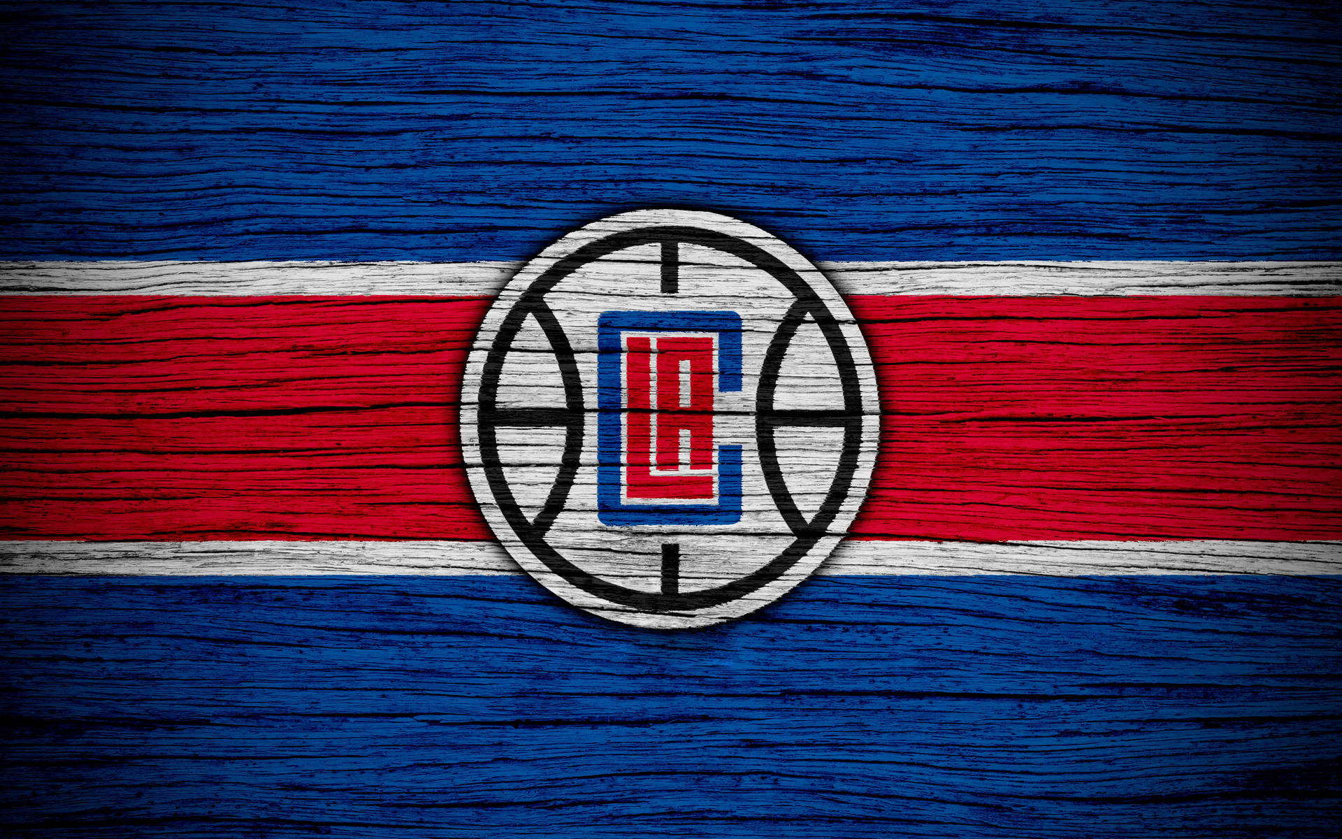 Los Angeles Clippers Hardwood Design Background