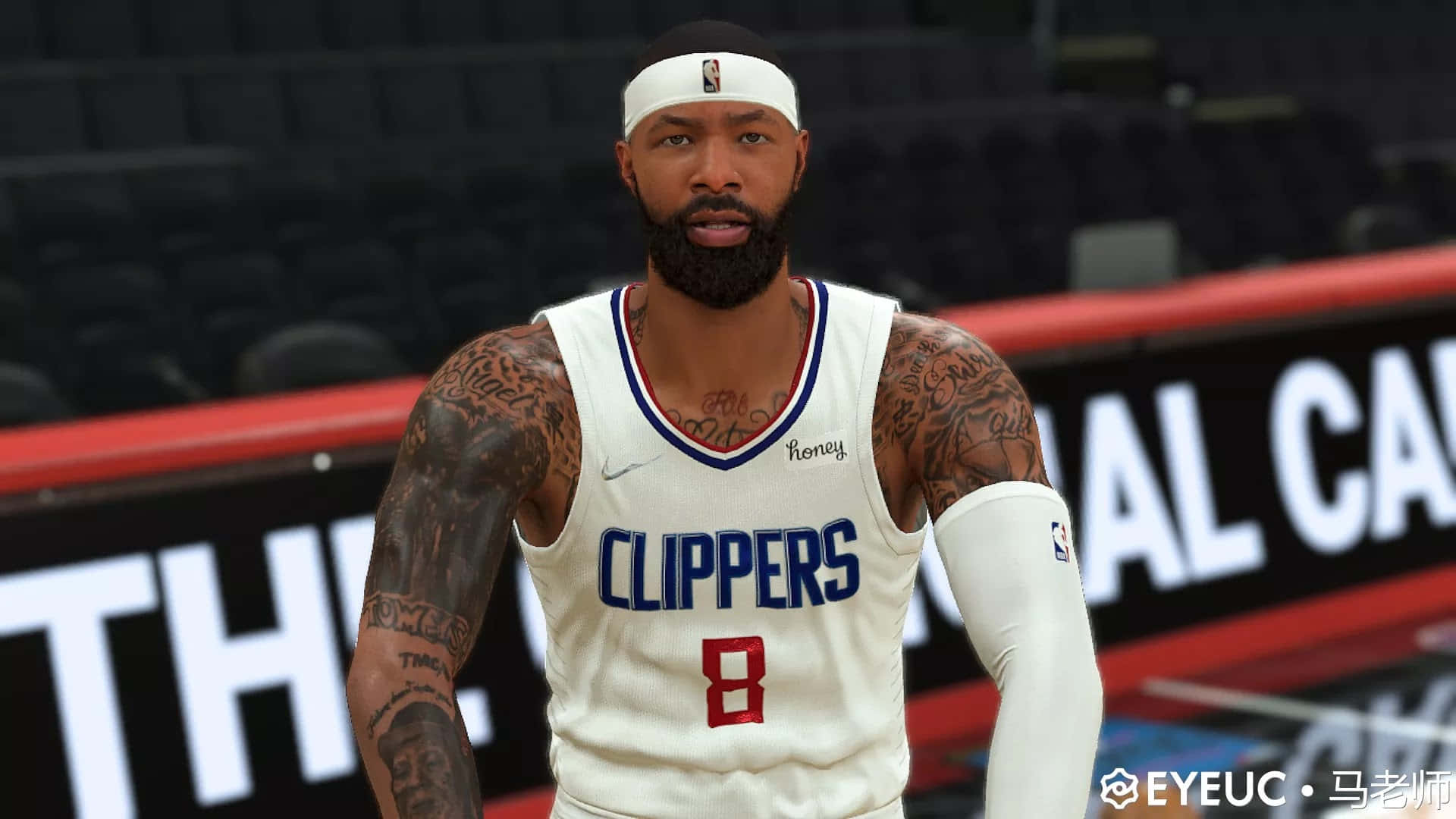 Los Angeles Clippers Marcus Morris Nba 2k20 Background