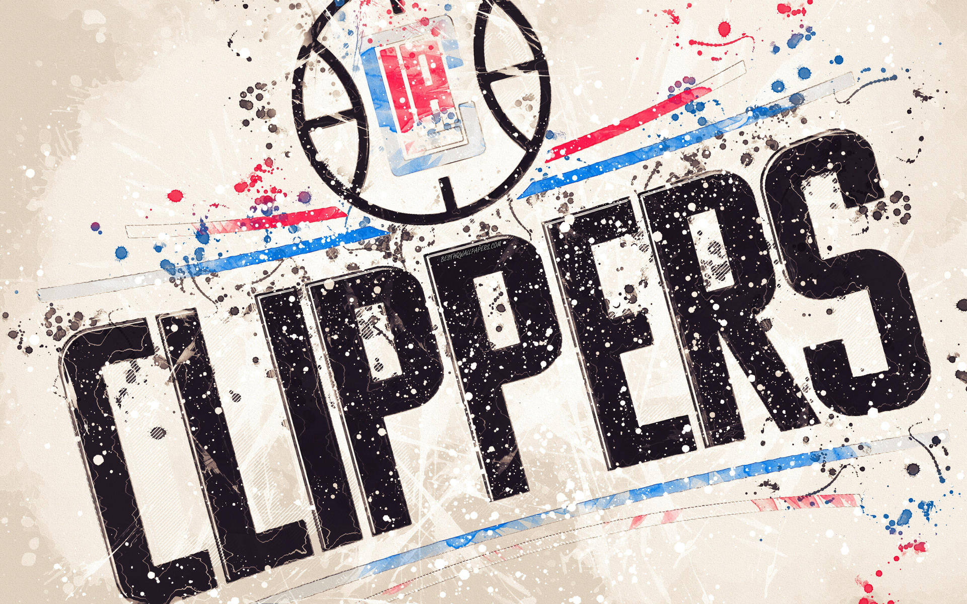 Los Angeles Clippers Paint Art