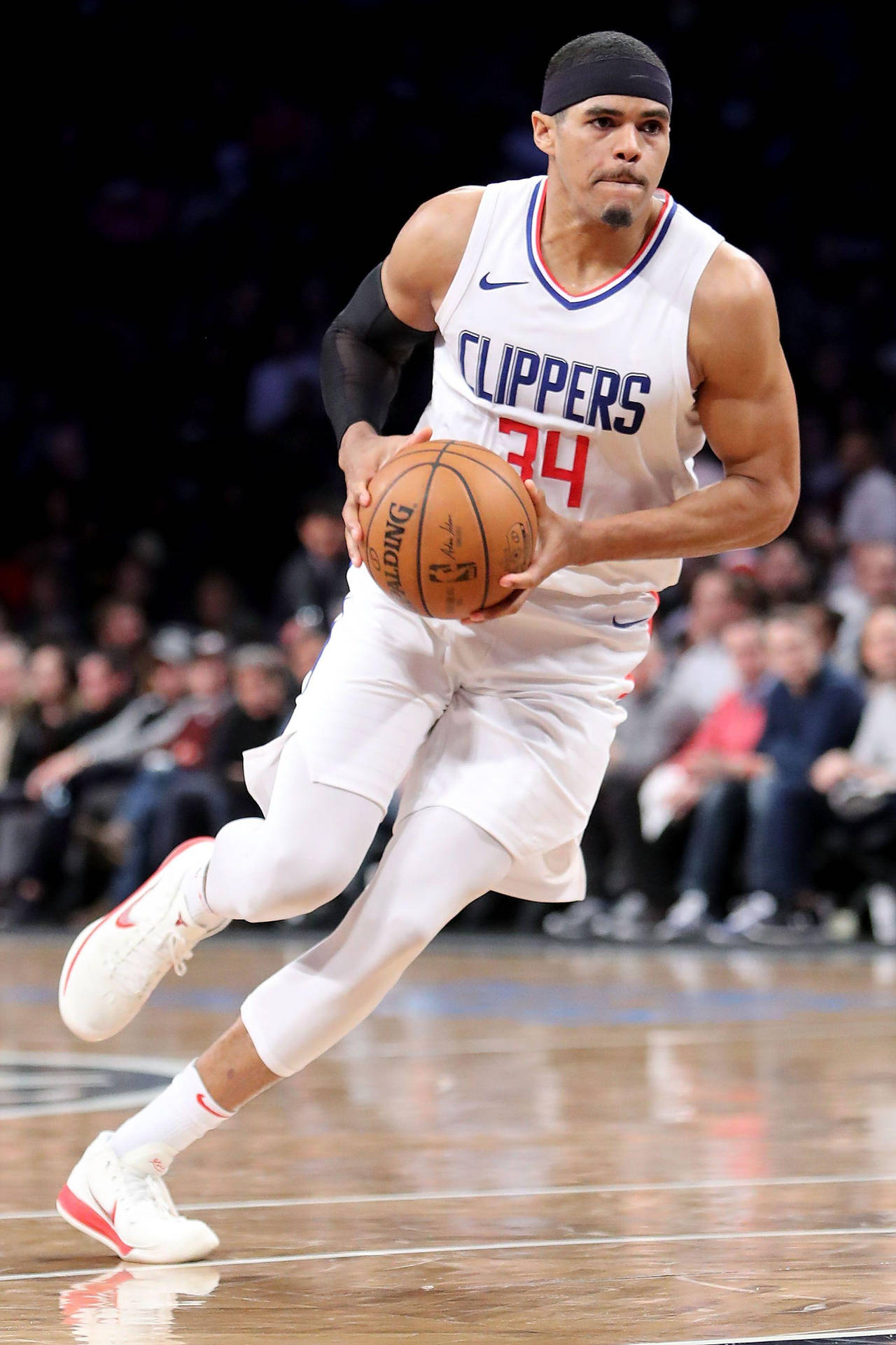 Los Angeles Clippers Tobias Harris In The Court