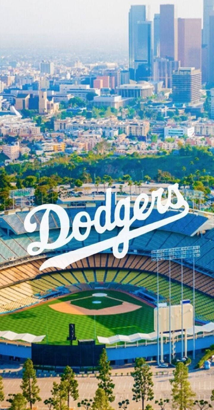 Los Angeles Dodgers Downtown California Background