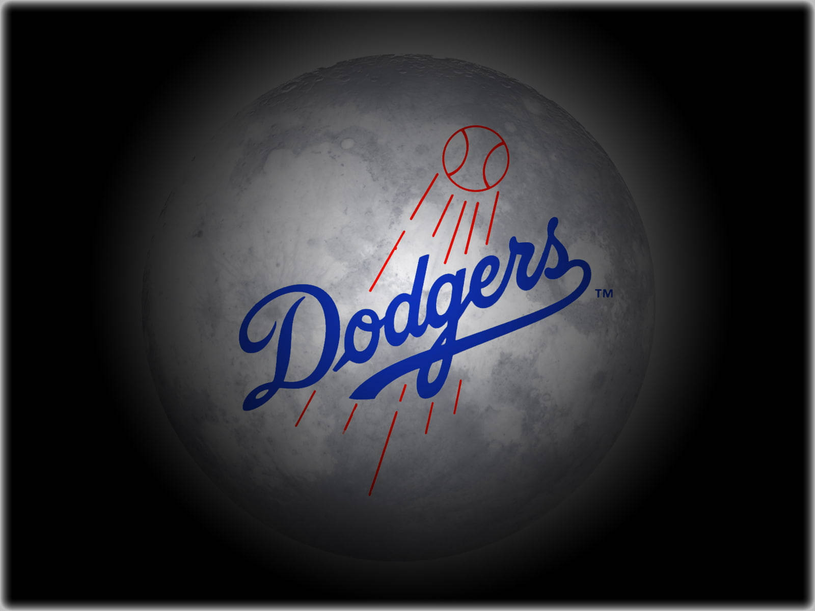 Los Angeles Dodgers Iconic Logo Background