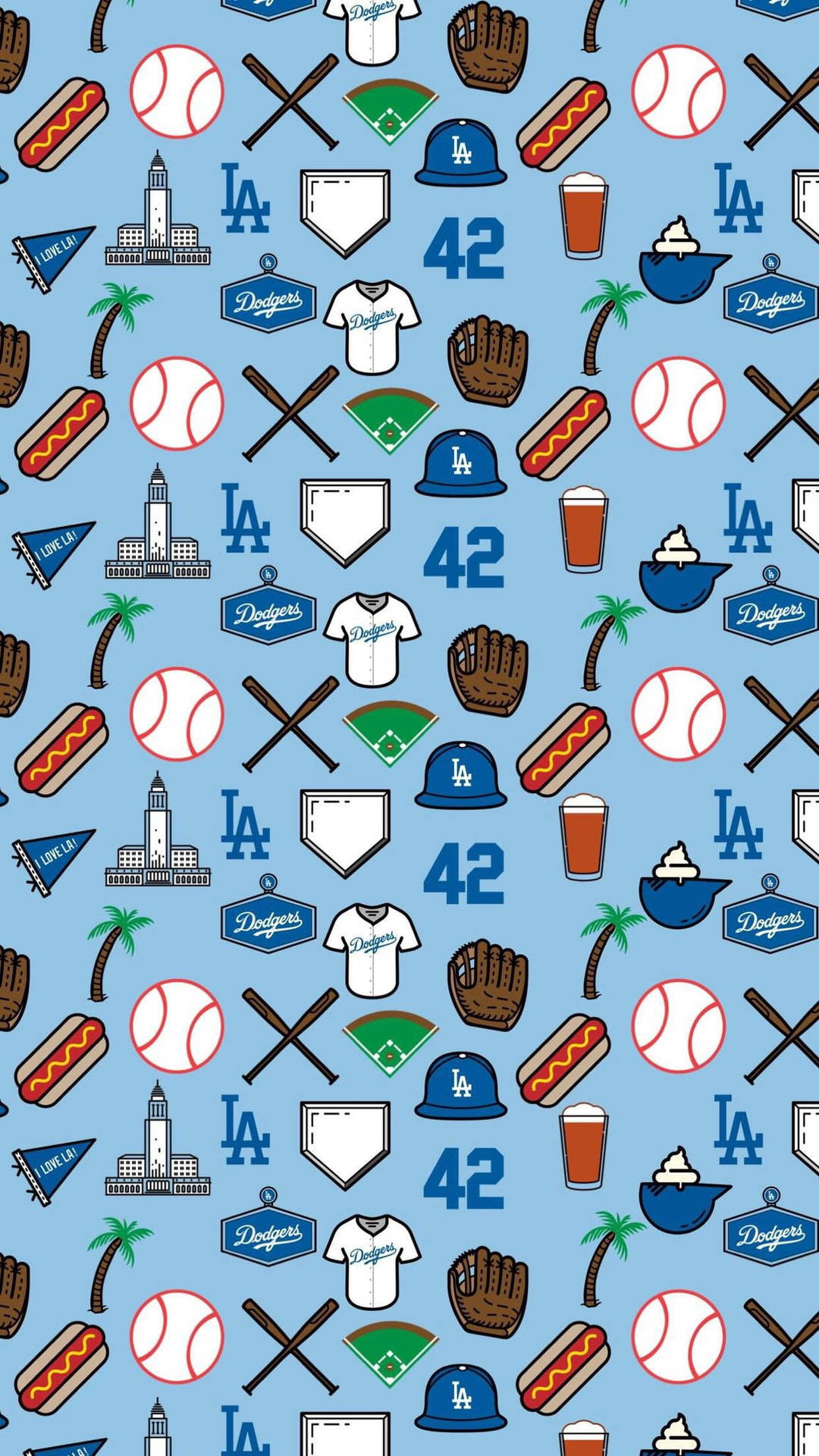 Los Angeles Dodgers Icons