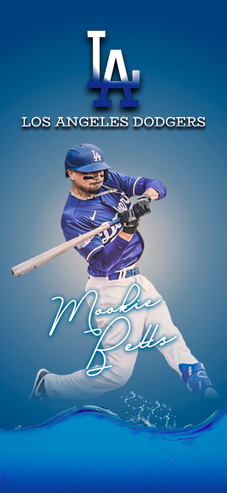 Los Angeles Dodgers Mookie Betts Background
