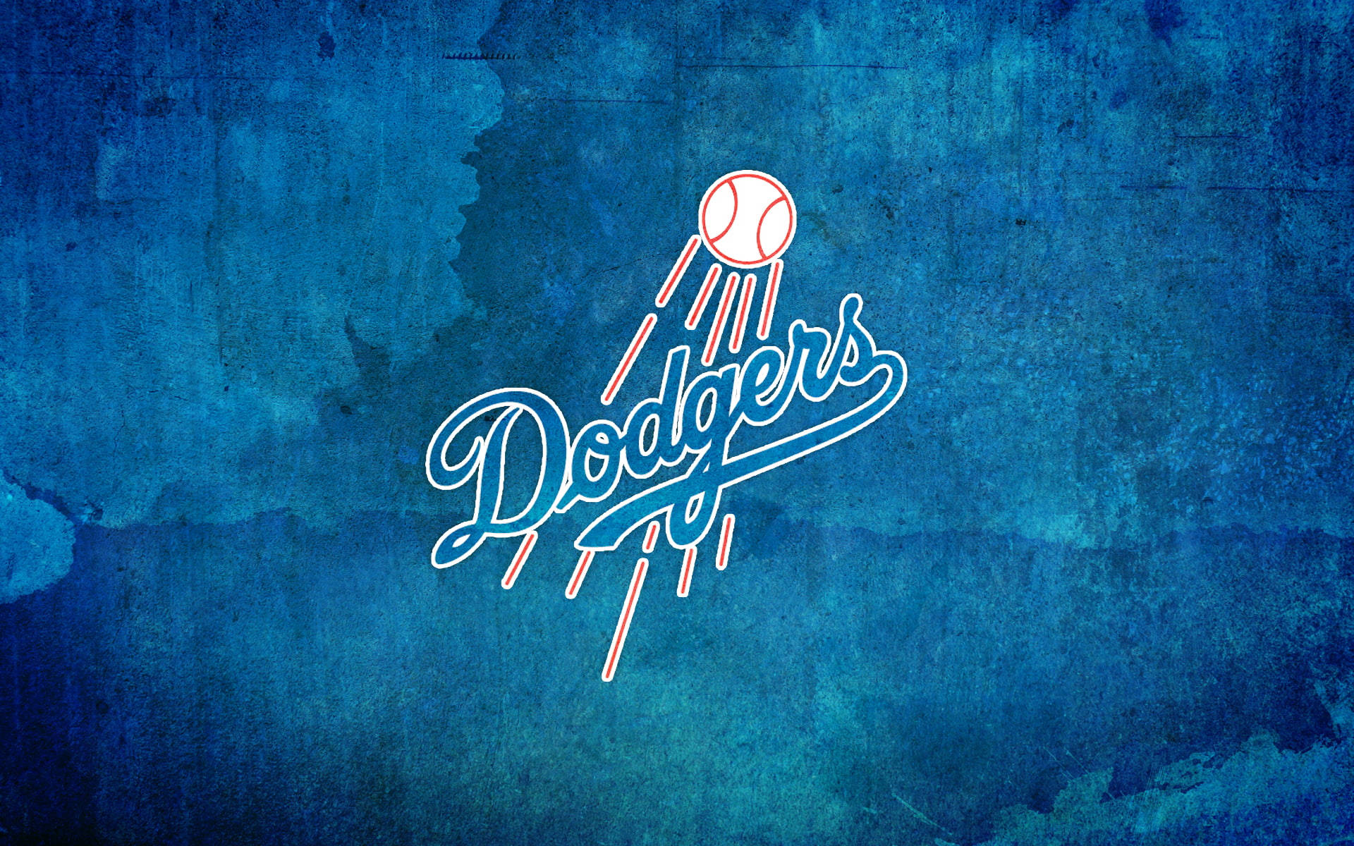 Los Angeles Dodgers Stained Logo