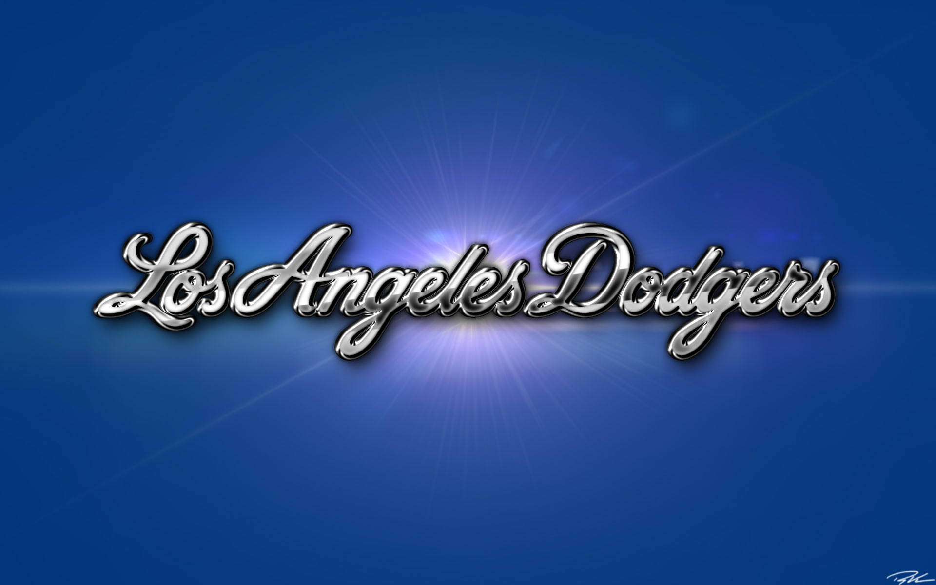 Los Angeles Dodgers Stainless Logo