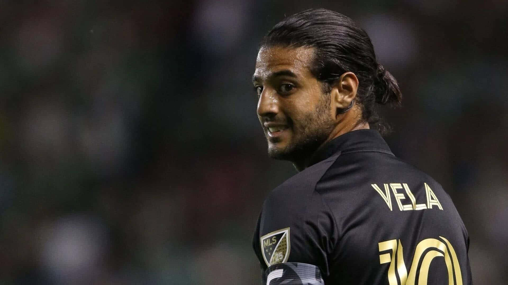 Los Angeles Fc Carlos Vela Bokeh Angle Shot Background