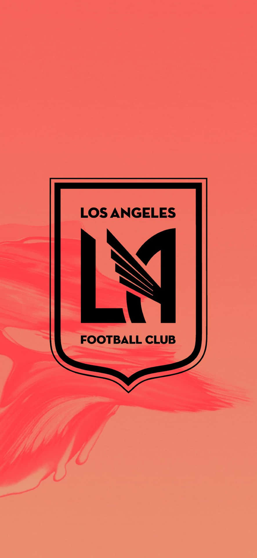 Los Angeles Fc Pink Digital Fan Art Background