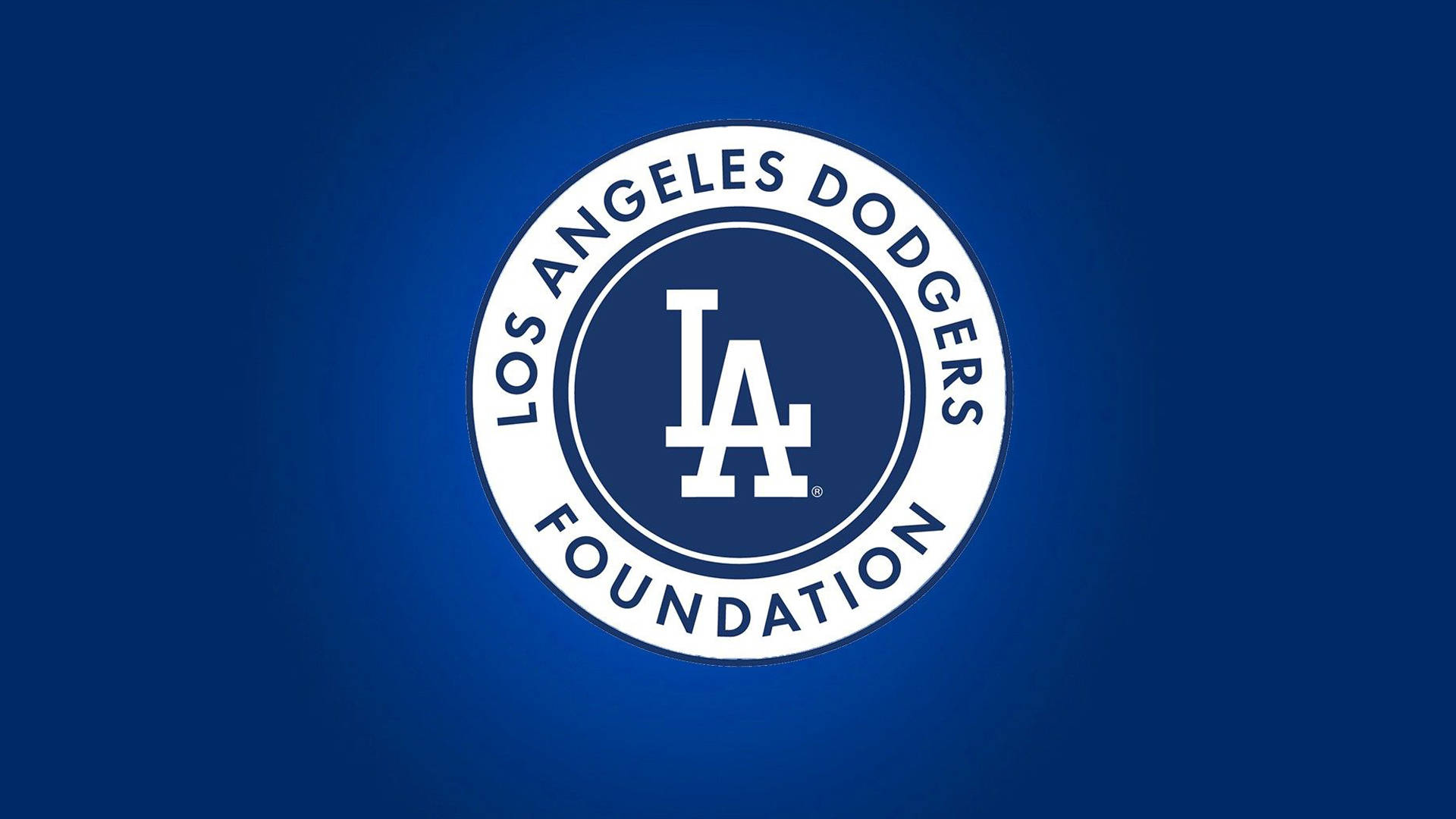 Los Angeles Foundation Dodgers Logo Background