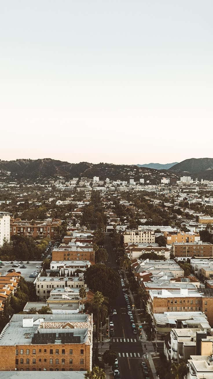 Los Angeles Iphone Lock Screen Background
