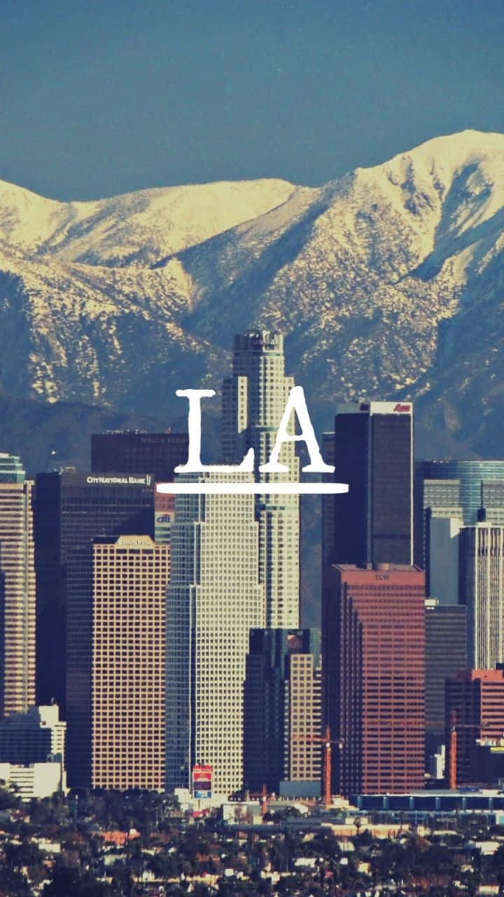 Los Angeles Iphone Screen Theme Background
