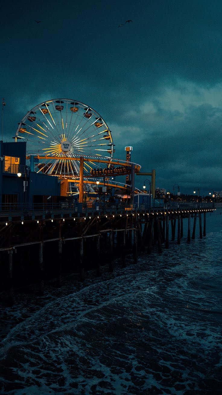 Los Angeles Iphone Screensaver Background