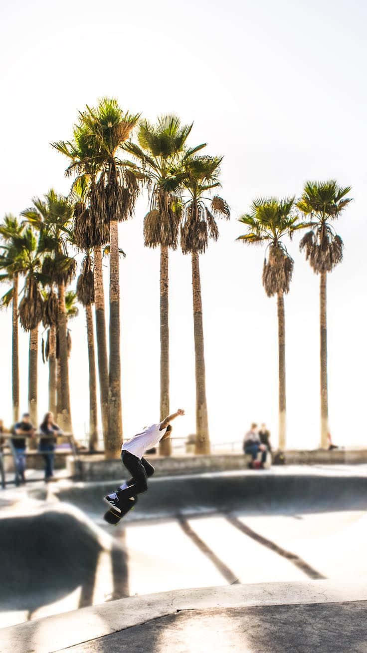 Los Angeles Iphone Theme Background
