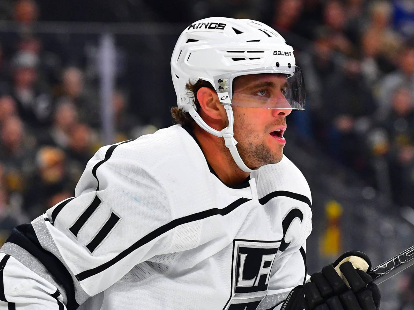 Los Angeles Kings Center Man Anze Kopitar Portrait Shot Background