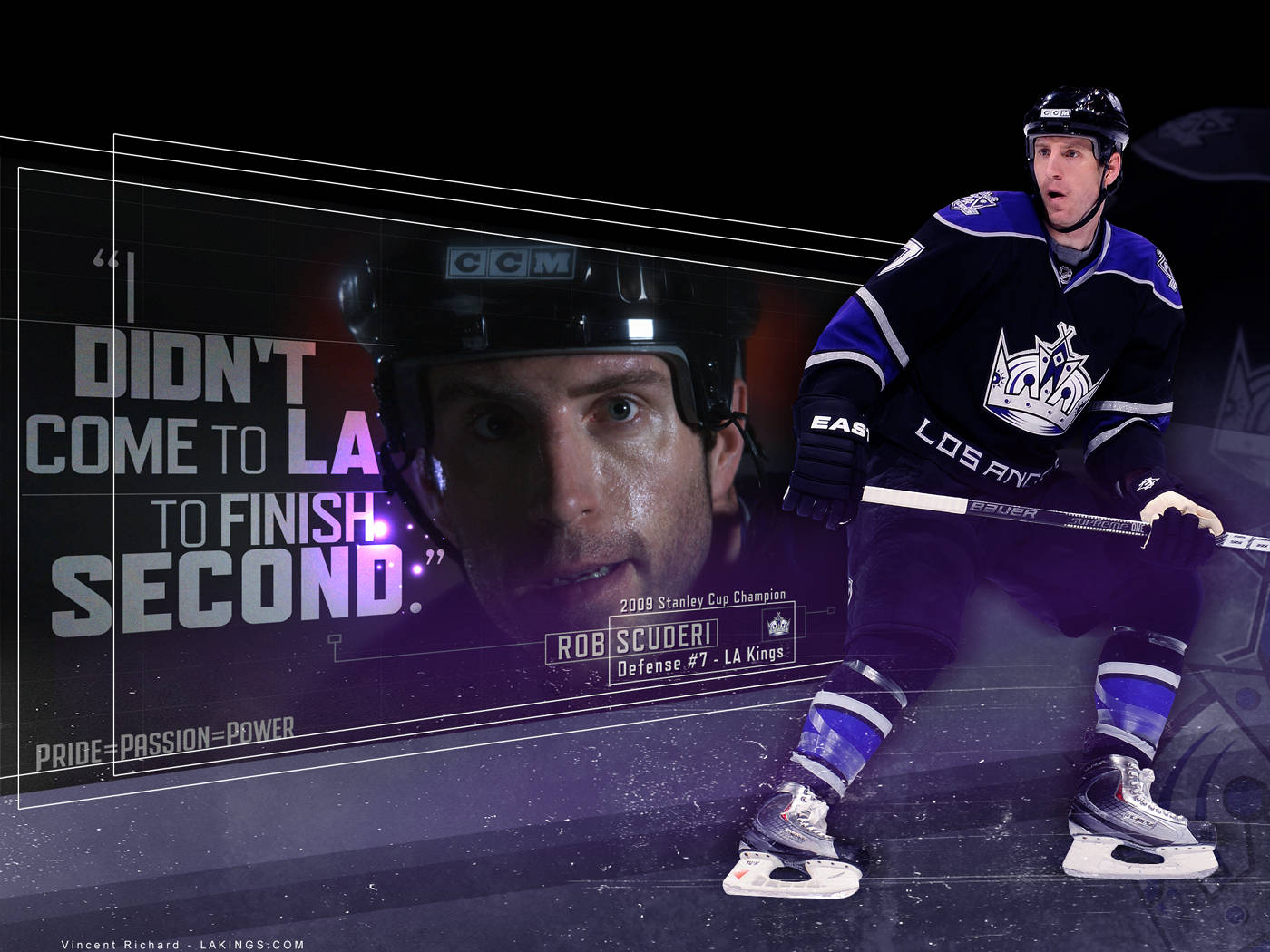 Los Angeles Kings Rob Scuder Background