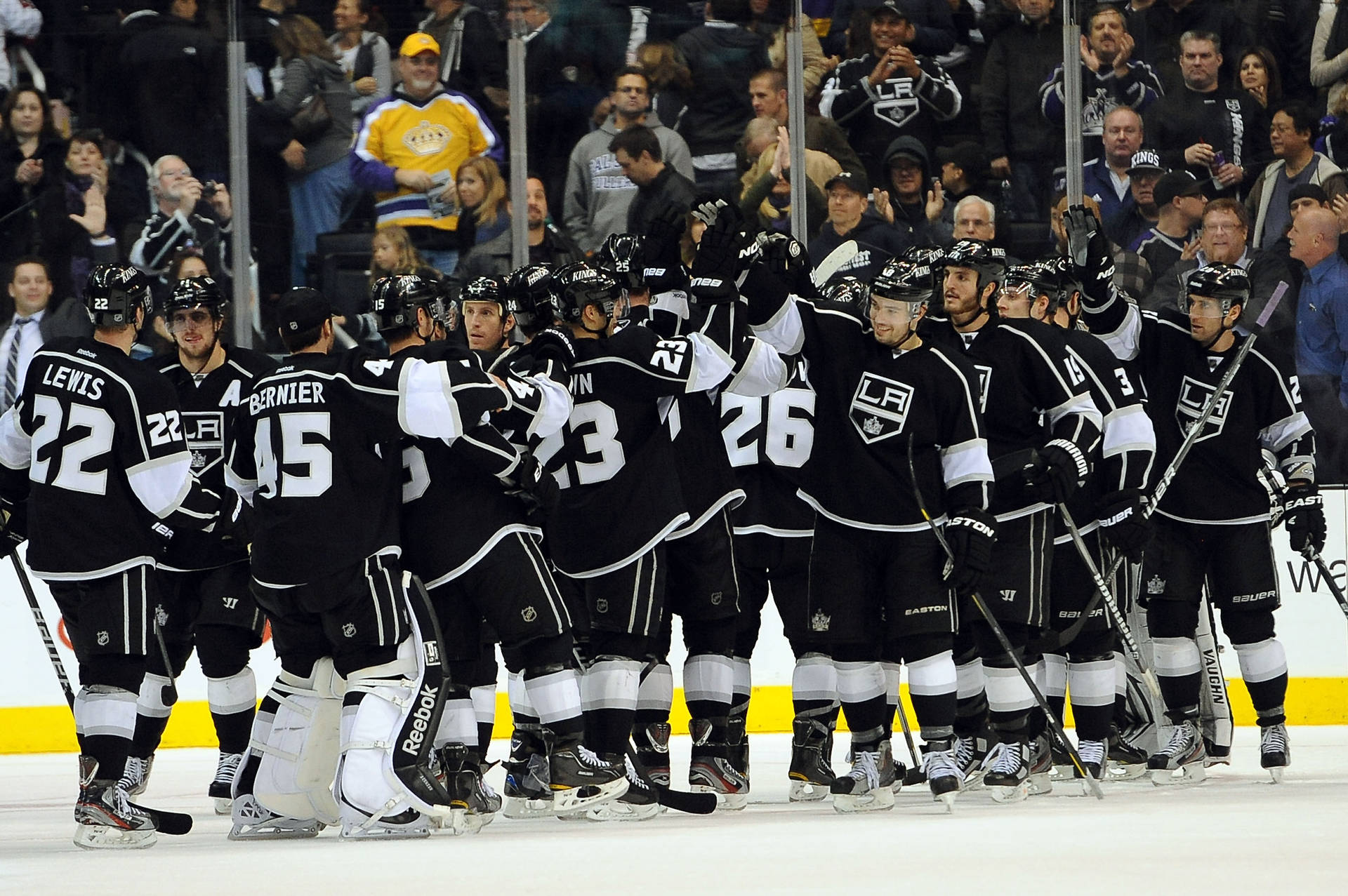 Los Angeles Kings Team Players Background