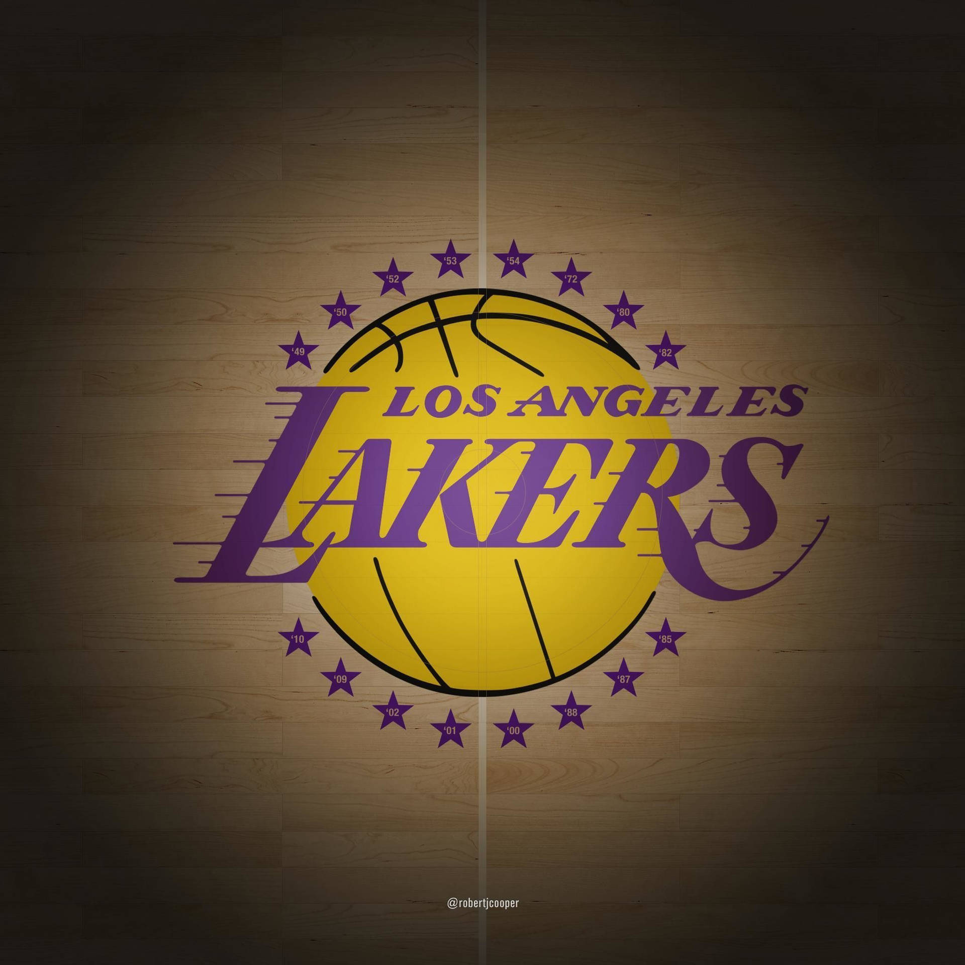 Los Angeles Lakers Basketball Team Background